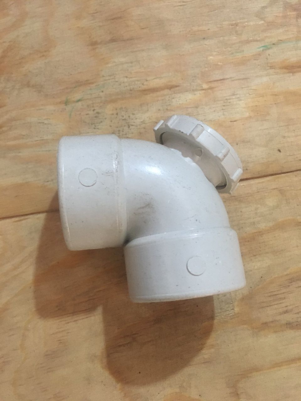 PVC Elbow 90° with Nut