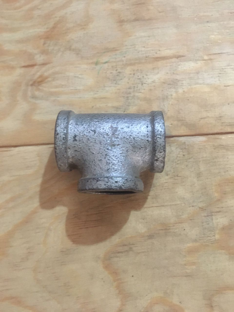 Galvanised Iron Tee Fitting