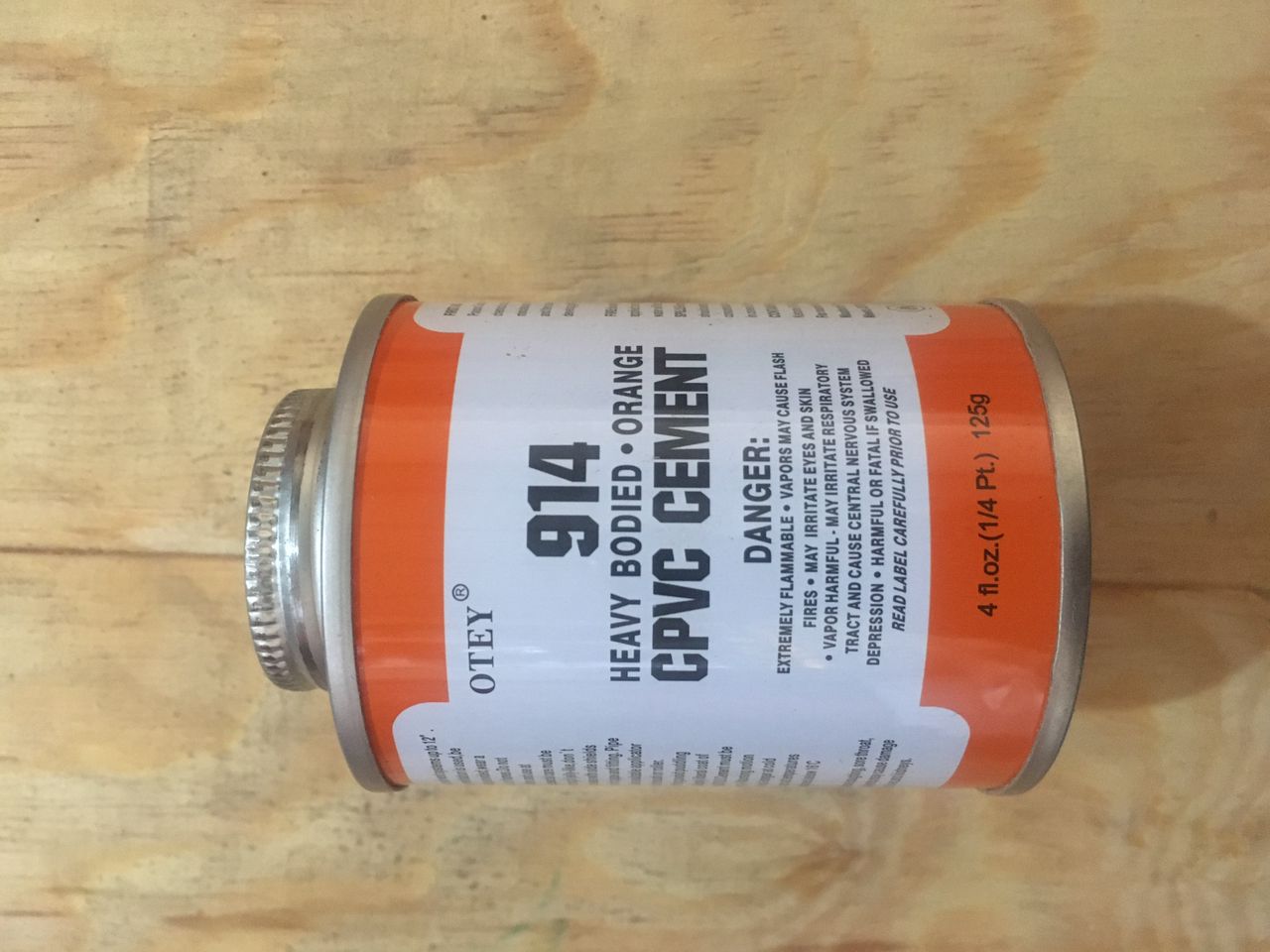 Otey 914 CPVC Cement 125g