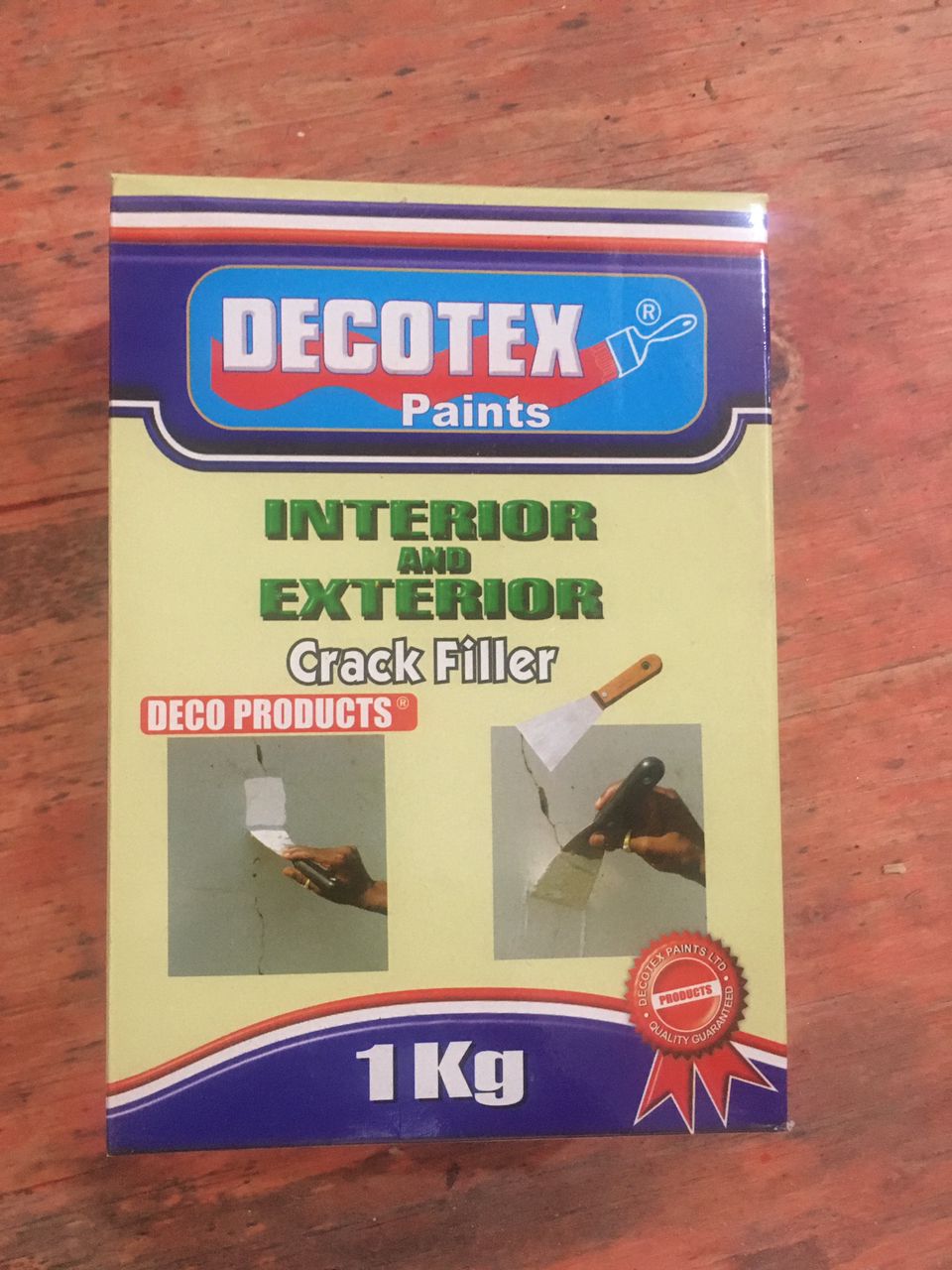 Decotex Interior/Exterior Crack Filler 1kg